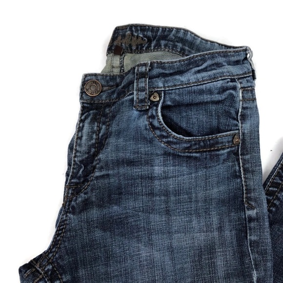 Kut From The Kloth Women's Size 6 Straight Leg Medium Wash Distressed Je… - Picture 6 of 10